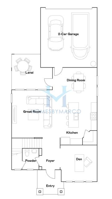 Photos of the Aurora II model in the Springhead Lakes 40s subdivision in St. Cloud, FL