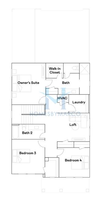Glenwood II model in Springhead Lakes 40s, St. Cloud, FL, built by Lennar