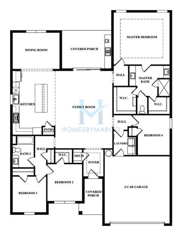 Photos of the Leland model in the Saddle Hill subdivision in Fruitland Park, FL