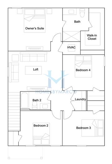 Photos of the Whitetail model in the Waterstone subdivision in Groveland, FL