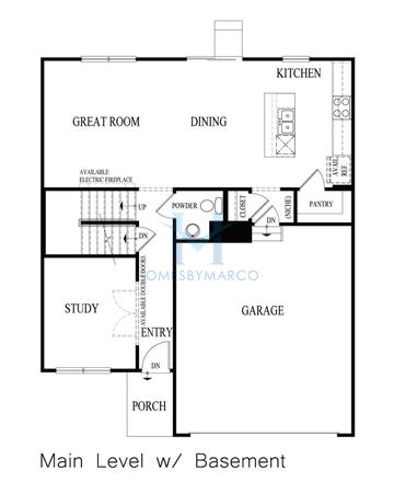 Bellamy model in Schaefer Farm, Burlington, WI, built by D.R. Horton