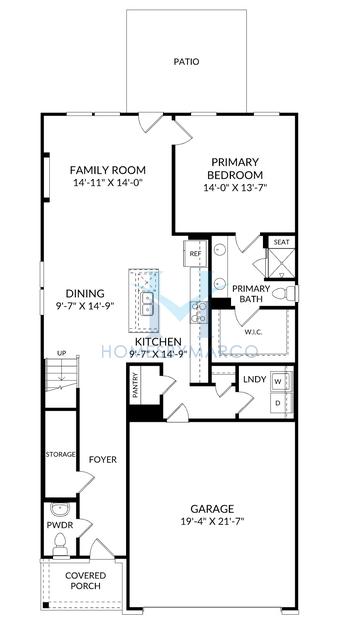 Photos of the Yarmouth model in the Croftside subdivision in Powder Springs, GA