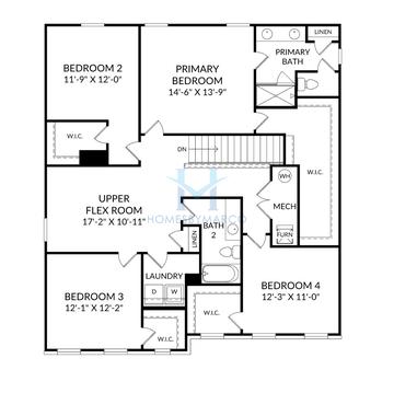 Photos of the Highland model in the Croftside subdivision in Powder Springs, GA