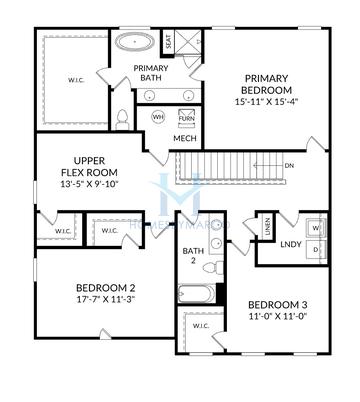Photos of the Idlewild model in the Croftside subdivision in Powder Springs, GA