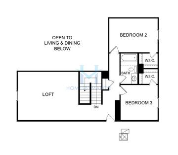 Crofton model in The Reserve at Willow Oaks, Canton, GA, built by Piedmont Residential
