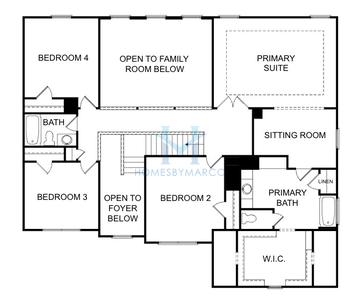 Photos of the Clayton model in the Hampton Ridge subdivision in Jefferson, GA