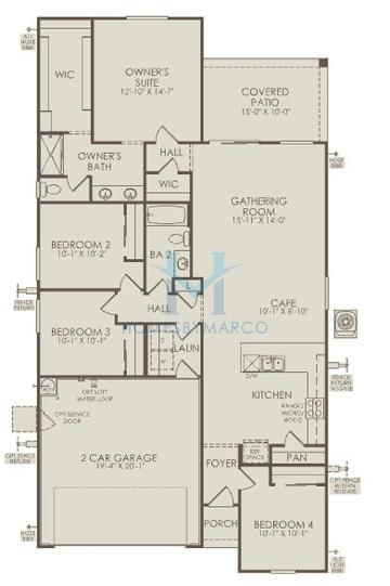Photos of the Hummingbird model in the Hayden Estates subdivision in Buckeye, AZ