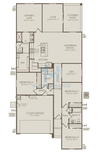 Photos of the Sunbird model in the Hayden Estates subdivision in Buckeye, AZ