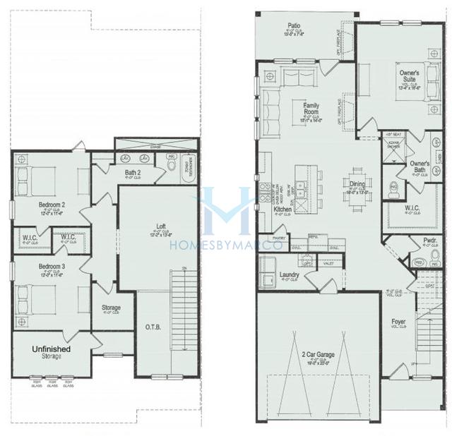 Photos of the Magnolia model in the Sweet Birch Commons subdivision in Black Mountain, NC