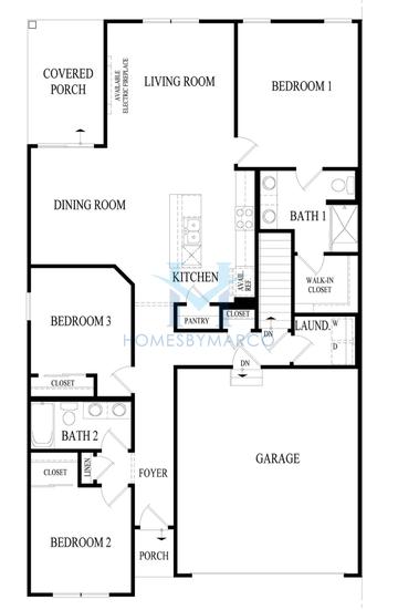 Photos of the Anderson model in the Prairie Landing subdivision in Joliet, IL