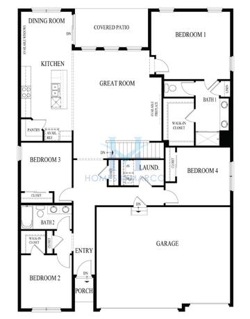 Photos of the Fairfield model in the West Point Gardens subdivision in Elgin, IL