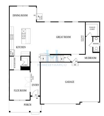 Photos of the Emerson model in the Greenbriar subdivision in Plainfield, IL