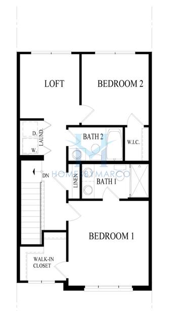 Photos of the Monroe model in the The Summit at Yorktown subdivision in Lombard, IL