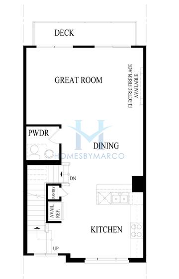 Monroe model in The Summit at Yorktown, Lombard, IL, built by D.R. Horton