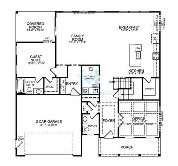 Photos of the Sycamore model in the Arbor West subdivision in Dawsonville, GA