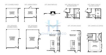 Sycamore model in Arbor West, Dawsonville, GA, built by Eastwood Homes
