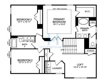 Canton model in Arbor West, Dawsonville, GA, built by Eastwood Homes
