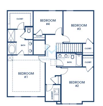 Photos of the Penwell model in the Cedar Ridge at Locust Grove Station subdivision in Locust Grove, GA