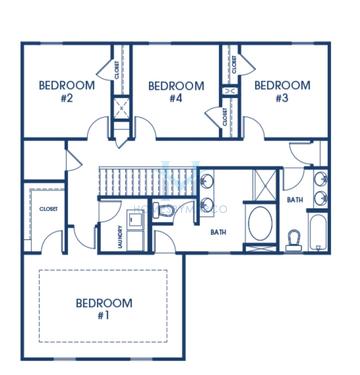 Photos of the Flora model in the Poplar Preserve subdivision in Newnan, GA