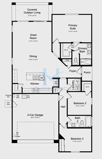 Photos of the 35-1 model in the Parkside Rio Vista subdivision in Avondale, AZ