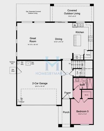 Photos of the 35-4 model in the Parkside Rio Vista subdivision in Avondale, AZ
