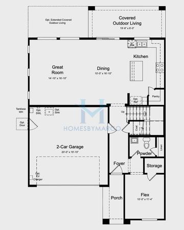 35-4 model in Parkside Rio Vista, Avondale, AZ, built by Taylor Morrison
