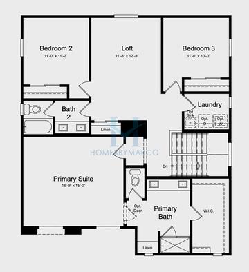35-3 model in Parkside Rio Vista, Avondale, AZ, built by Taylor Morrison