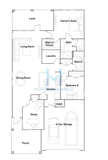 Photos of the Siesta model in the Westview subdivision in Kissimmee, FL