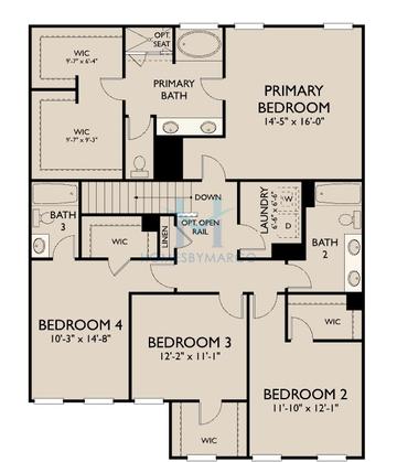 Photos of the Pembroke model in the Langston Reserve subdivision in Cartersville, GA