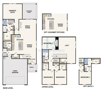 Photos of the Silverbell II model in the Seminole Palms subdivision in Palm Coast, FL