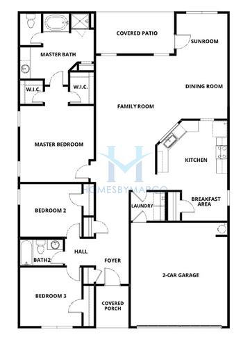 Photos of the Burton model in the Avondale North subdivision in Conyers, GA