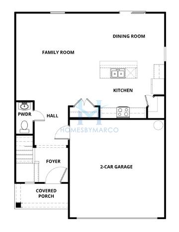 Camden model in Avondale North, Conyers, GA, built by LGI Homes