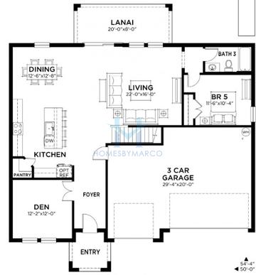 Violeta model in Harmony on Lake Eloise, Winter Haven, FL, built by Casa Fresca