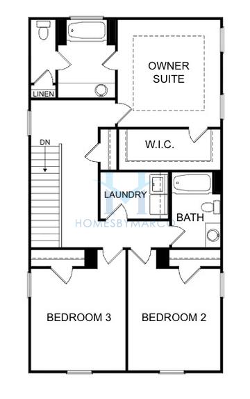 Photos of the Grant model in the Magnolia Trace subdivision in Flowery Branch, GA