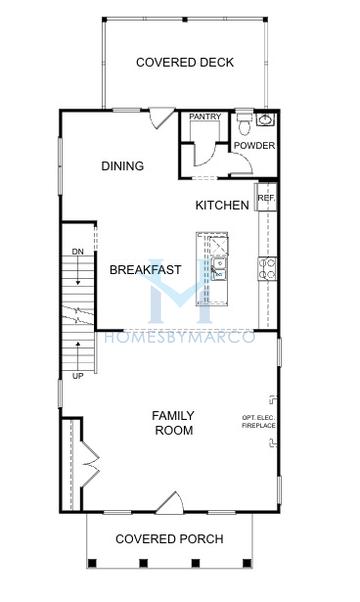 Grant model in Magnolia Trace, Flowery Branch, GA, built by Piedmont Residential