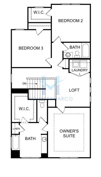 Photos of the Stonehurst model in the Magnolia Trace subdivision in Flowery Branch, GA