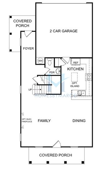 Stonehurst model in Magnolia Trace, Flowery Branch, GA, built by Piedmont Residential