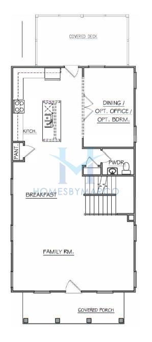 Wilson model in Magnolia Trace, Flowery Branch, GA, built by Piedmont Residential