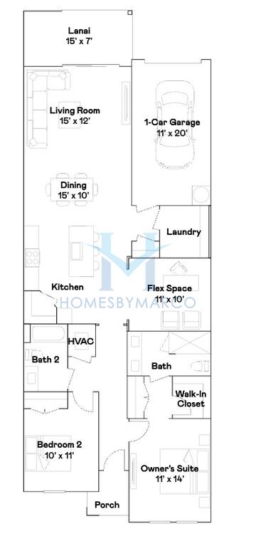 Photos of the Napa model in the Sanctuary at Wellness Ridge subdivision in Clermont, FL