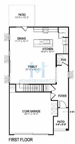 Sullivan model in The Village at Pine Valley, Gainesville, GA, built by D.R. Horton