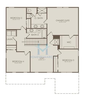 Imperial model in Bridgewalk, St. Cloud, FL, built by Pulte Homes