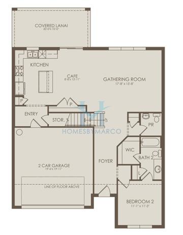 Photos of the Imperial model in the Grandura subdivision in Sarasota, FL