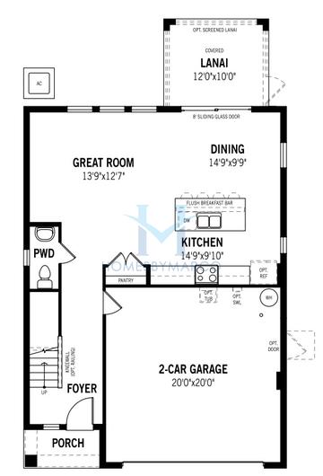 Hammock model in Sanderling, Palmetto, FL, built by Mattamy Homes