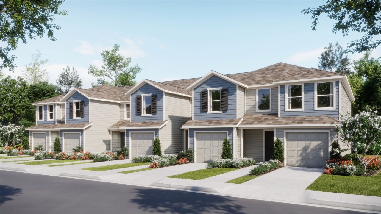 Crestone II model in Serenity at Peace Creek Reserve, Winter Haven, FL, built by Lennar