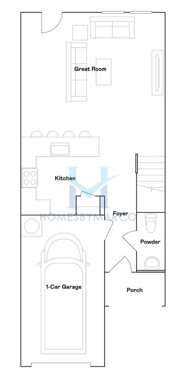 Crestone II model in Serenity at Peace Creek Reserve, Winter Haven, FL, built by Lennar