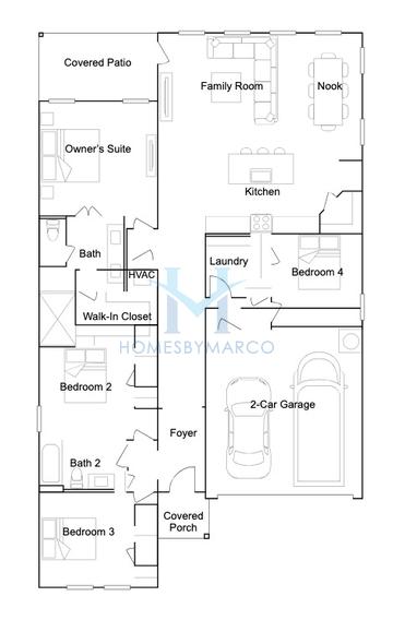Photos of the Walsh model in the Waterlin subdivision in St. Cloud, FL