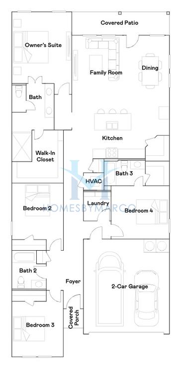 Photos of the Portofino model in the Waterlin subdivision in St. Cloud, FL