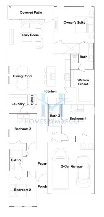 Photos of the Bora model in the Waterlin subdivision in St. Cloud, FL