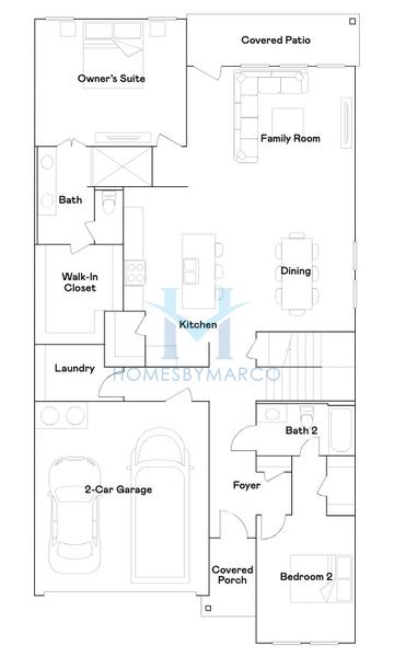 Photos of the Napali model in the Waterlin subdivision in St. Cloud, FL