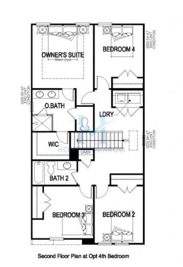 Edmund model in Sandtown Falls, Atlanta, GA, built by Rockhaven Homes